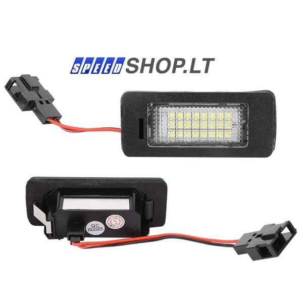 SEAT ŠKODA LED numerių apšvietimas